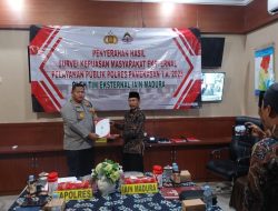 “Rata-Rata di Atas 95%” Masyarakat Puas Atas Kinerja 6 Pelayanan Publik Di Polres Pamekasan, Survey Tim Eksternal IAIN Madura