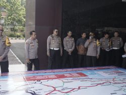 Wujud Kesiapan dalam Amankan Nataru, Polda Jateng Gelar Tactical Floor Game Ops Lilin Candi 2023