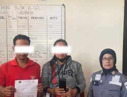 Petugas Rutan Surabaya Menggagalkan Penyelundupan Handphone ke Blok Hunian: Seorang Pengunjung Berinisial IP Terjaring