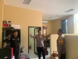 KAPOLRES SUMENEP MELAKSANAKAN PENGECEKAN RUANGAN SATKER POLRES SUMENEP