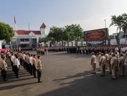 158 Personil Polrestabes Surabaya Naik Pangkat, 90 Masuk Masa Purna Tugas