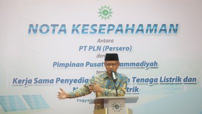 PLN dan PP Muhammadiyah Kerja Sama Kembangkan Sektor Pendidikan Hingga Layanan Kesehatan