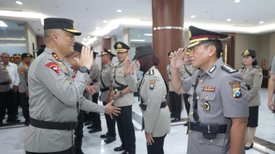 Kapolda Jatim Resmi Lantik Sejumlah Kapolres dan PJU