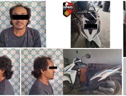 Satreskrim Polres Pelabuhan Tanjung Perak, Berhasil Mengamankan Tersangka Residivis Curanmor