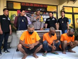 Polsek Manyar Ringkus Maling Motor 3 TKP, Tertangkap saat Main Judi Slot di Warkop