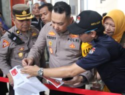 Pastikan Keamanan Logistik Pemilu, Kapolres Kediri Kota Cek Gudang KPU