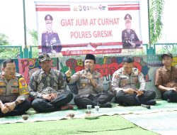 Polres Gresik Dengar Keluhan Warga Padeg