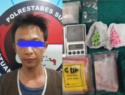 Warga Sidoarjo Tak Berkutik Setelah Ditemukan Barang Narkotika Jenis Sabu dan Extasi di Rumahnya