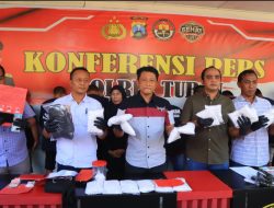 Polres Tuban Berhasil Amankan Jaringan Pengedar Narkoba Lintas Provinsi, Barang Bukti 20.200 Butir Carnophen