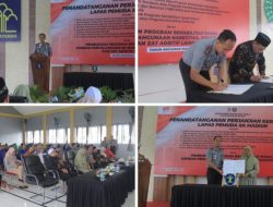 Penandatanganan Perjanjian Kerja Sama (PKS) Lapas Pemuda Madiun dan Pembukaan Program Rehabilitasi Sosial Korban Penyalahgunaan Narkotika, Psikotropika, dan Zat Adiktif Lainnya