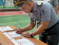 Rutan Bangkalan Laksanakan Penandatanganan Komitmen Bersama Pembangunan Zona Integritas menuju Wilayah Bebas Dari Korupsi (WBK)