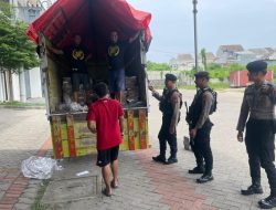 Secara Masif Polres Gresik Lakukan Pengamanan Gudang Logistik Surat Suara