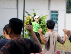 Jaga Kebugaran Fisik Dan Imunitas WBP Lapas I Madiun Ikuti Senam Sehat