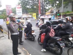 Tekan Penggunaan Knalpot Brong, Sat Lantas Polresta Malang Kota Ops Mahameru Lantas