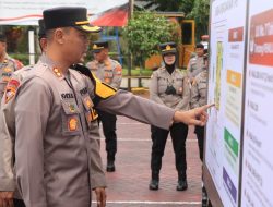 Kapolres Malang Pimpin Simulasi Pengamanan TPS, Kesiapan Menuju Pemilu 2024