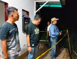 KAPOLRES SUMENEP MELAKSANAKAN PENGECEKAN TKP LEDAKAN DI RUMAH WARGA DESA BATES KEC. DASUK