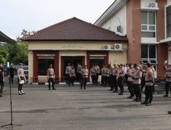 Meminimalisir Pelanggaran, Kapolres Pamekasan Sidak Gaktibplin Anggota