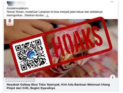 Syarat Bantuan Lunasi Utang Pinjol Dengan Melampiran Link OJK Adalah HOAX