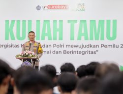 Kapolda Jatim Ajak Civitas UM Surabaya Wujudkan Pemilu Damai