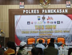 Talk Show Hari Pers Nasional (HPN) 2024, Kapolres Pamekasan Ajak insan pers Sukseskan Pelaksanaan Pemilu 2024