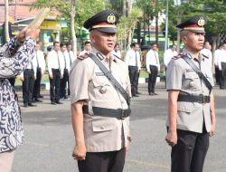 Kapolres Sampang Pimpin Serah Terima Jabatan Kasat Intelkam Dan Kapolsek Banyuates