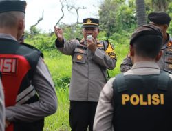 Kapolres Gresik Pimpin Pengamanan Kampanye Peserta Pemilu 2024 di GKB
