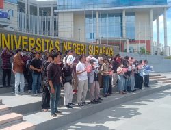 Aliansi Mahasiswa Surabaya Peduli Kampus Deklarasi : Mahasiswa Beradab Tanpa Provokasi