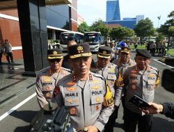 Kapolda Jatim Berangkatkan 1.013 Personel Amankan Pemilu 2024