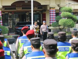 Kapolres AKBP Teguh Priyo Wasono Lepas 314 Personel BKO Polda Bali