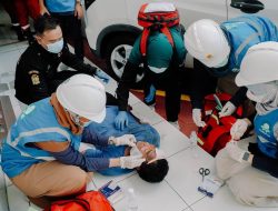 Semarakkan Bulan K3 Nasional, PLN UIP JBTB Gelar Refreshment Simulasi Tanggap Darurat Kebakaran dan Evakuasi