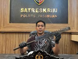Seorang Pelajar Diamankan Polisi Gegara Membawa Sajam Saat Tawuran di Pasuruan
