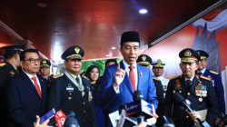 Pemilu Berjalan Damai, Presiden Sampaikan Terima Kasih Kepada TNI-Polri