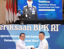 Sambut Auditor BPK, Kemenkumham Jatim Tekankan Akuntabilitas Kinerja