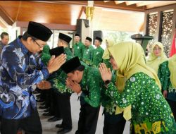 Pelantikan Pergunu Sidoarjo, Gus Muhdlor Ajak Guru Aktif Cetak SDM yang Berkualitas