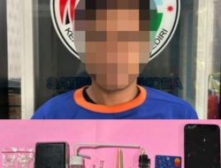Seorang Sopir Pengedar Sabu di Kediri Dibekuk Polisi