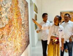 Pameran Lukisan Bernuansa Sejarah Nusantara Karya Jansen Jasien Digelar PWI Jatim