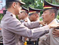 Kapolres Malang Pimpin Sertijab Kasatresnarkoba dan Dua Kapolsek