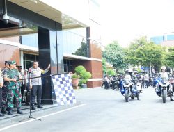 Kapolda Jatim Pimpin Apel Gelar Pasukan Gabungan pada Bulan Bhakti TNI Polri tahun 2024