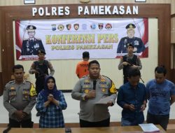 Tim Opsnal Sakera Sakti Polres Pamekasan Mengamankan Oknum Wartawan Pelaku Pemerasan Kepada Kades