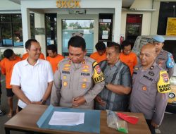 Lagi Asik Pesta Narkoba Jenis Sabu, 6 Pelaku Disergap Polisi