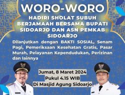 Bupati Gus Muhdlor Ajak Seluruh Pegawai Pemkab Sidoarjo Sholat Shubuh Berjama’ah di MAS