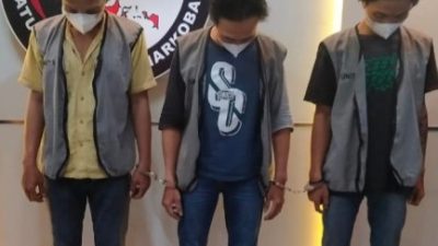 Tiga Pengedar Sabu Diwilayah Surabaya Utara Dibekuk Polisi
