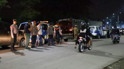 Polres Pelabuhan Tanjung Perak Gelar Patroli Skala.Besar di Bulan Ramadhan