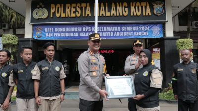 Tekan Fatalitas Lakalantas Polresta Malang Kota Resmikan “Traffic Accident Rescue”