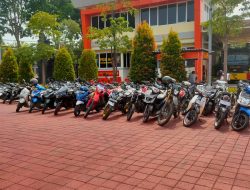 50 Sepeda Motor Hendak Lakukan Balap Liar Diamankan Polres Gresik 