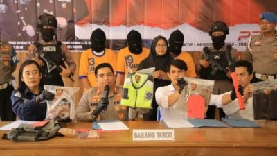 Menyaru sebagai Polisi, 3 dari 9 Tersangka Merampok Truk Bermuatan Rokok Senilai Rp3,1 Miliar di Madiun Berhasil Ditangkap