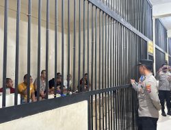 Polres Gresik Lakukan Pengecekan Ruang Tahanan Secara Masif di Hari Raya Nyepi