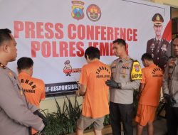 3 Orang Tersangka Kasus Perampasan Motor dan Kalung Dibekuk Polisi
