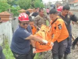 Pemuda Tambak Mayor Tewas Disenggol Kereta