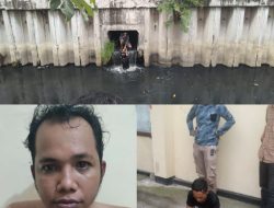 2 Maling Motor Ditangkap, Salah Satu Pelaku Ceburkan Diri Di Sungai